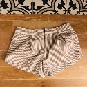 French Connection striped short shorts 3’sz 4 EUC